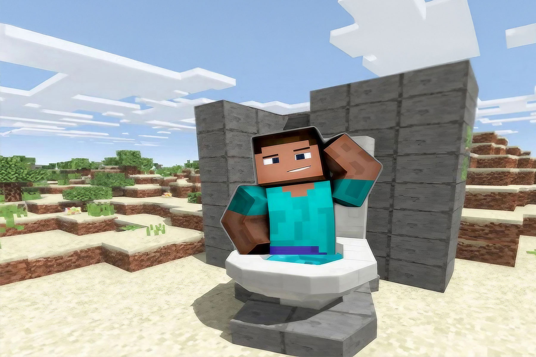 Minecraft Skibidi Hidden Toilet 2