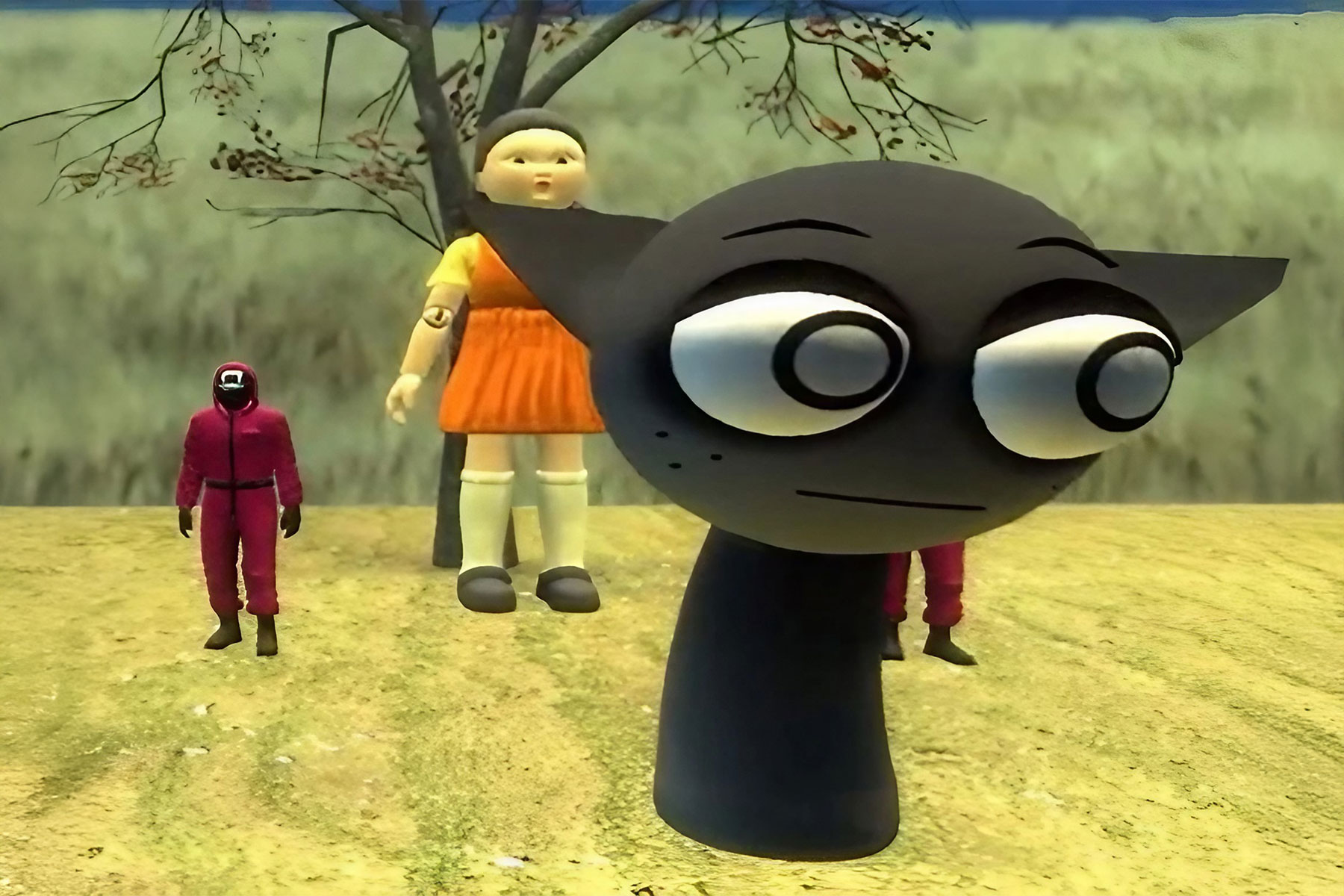 Squid Game Sprunki Hide