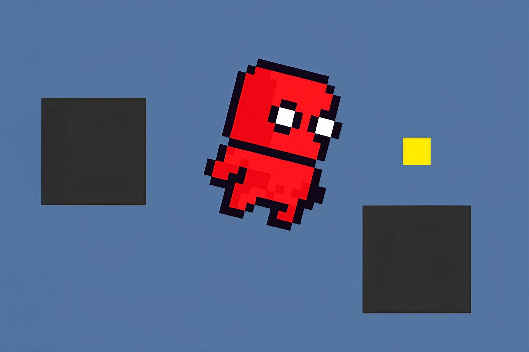 Red Hardcore Platformer