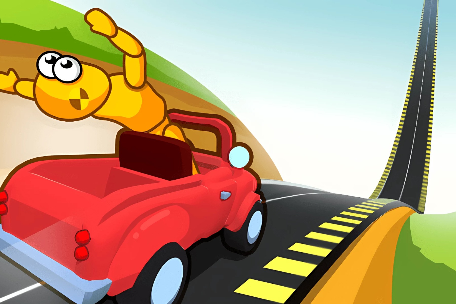 Downhill Car Ride: Crash Test