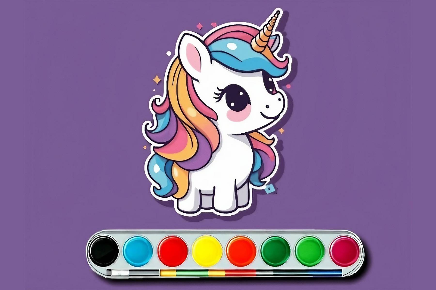 Unicorn Coloring Challenge