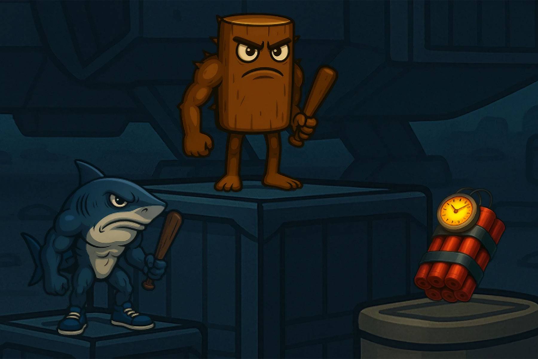 Italian Brainrot Bomb - 2Player