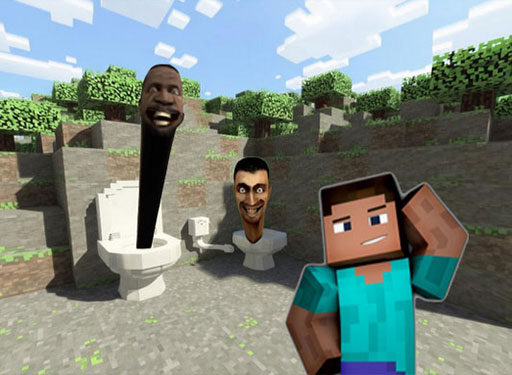 Skibidi Toilet Minecraft find cheese