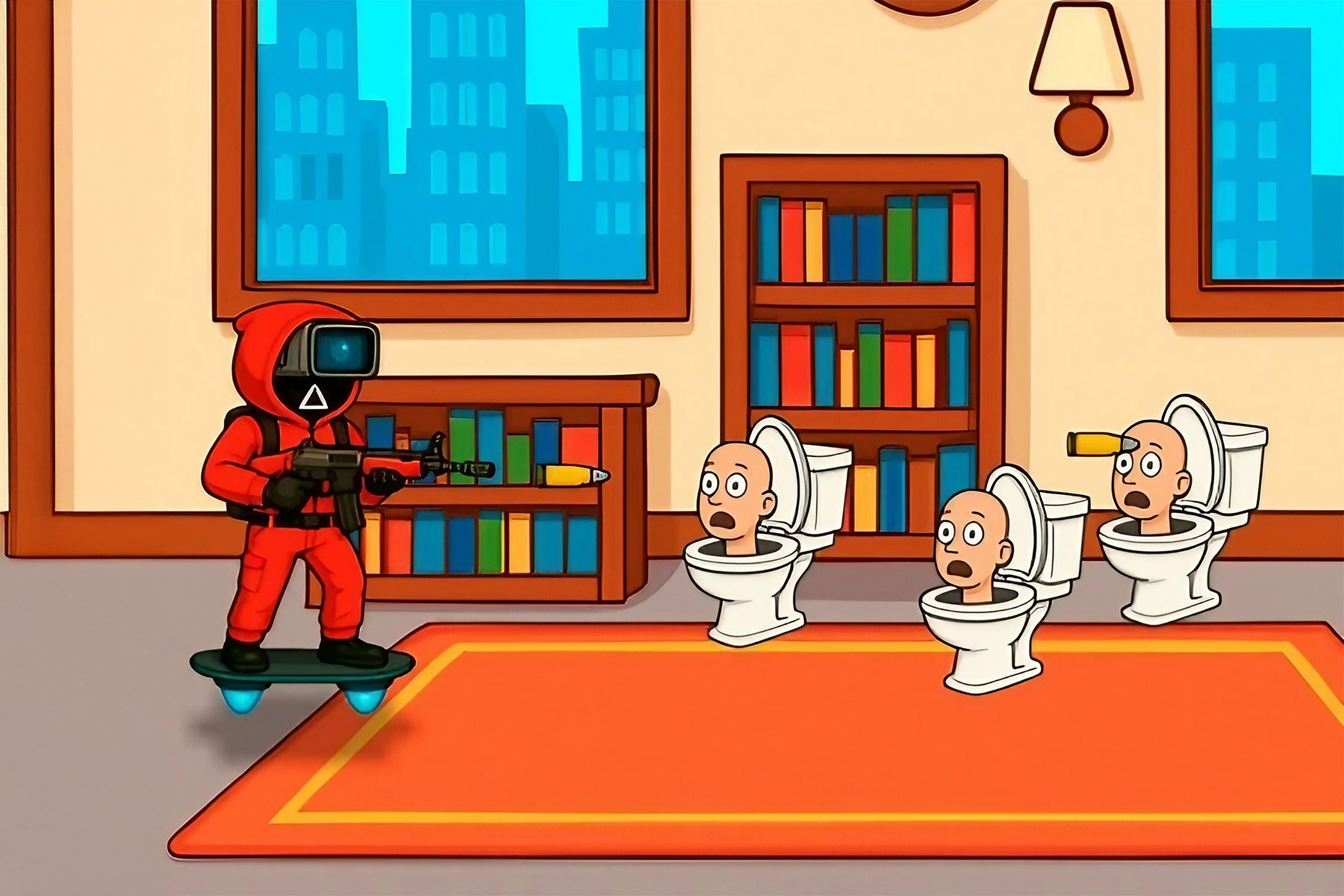 007 Cameraman Enemy Skibidi