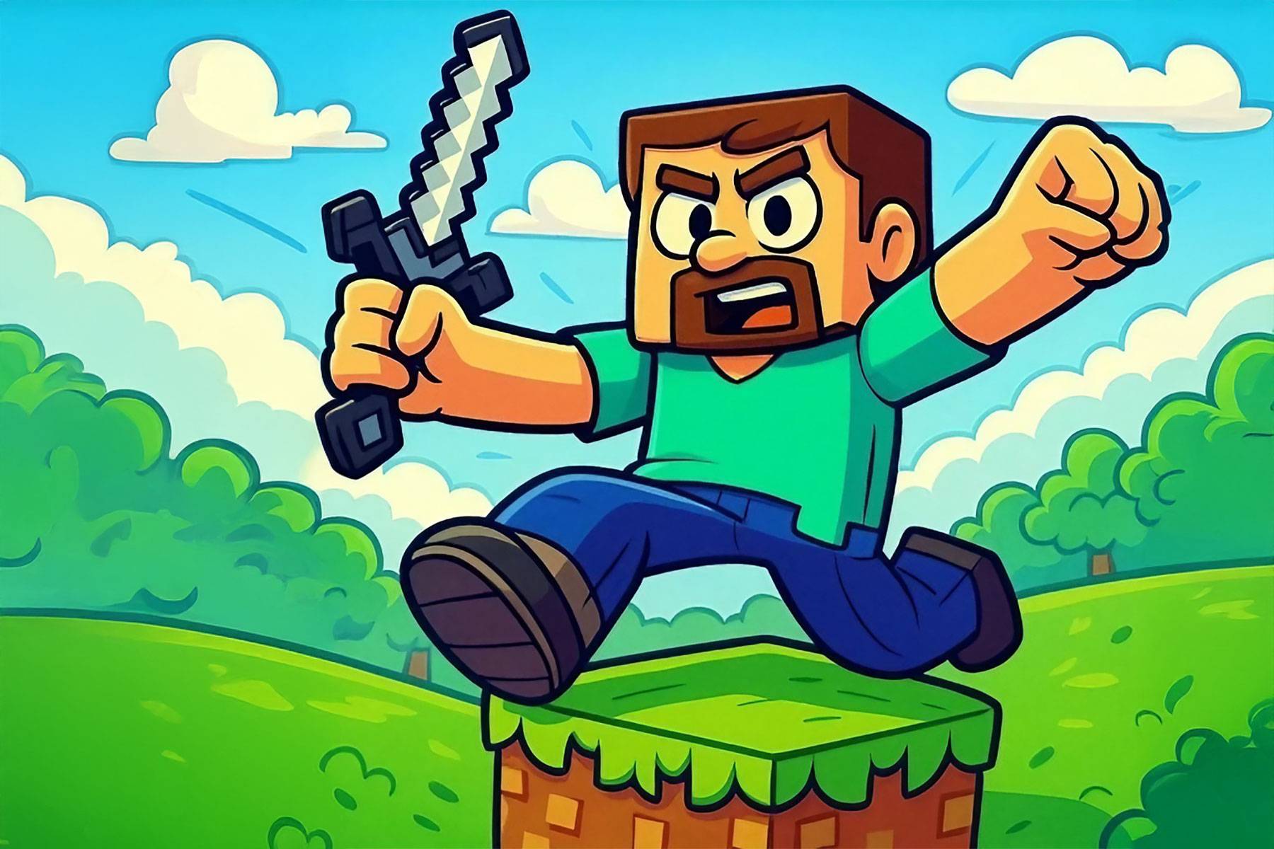 Minecraft Parkour Trials