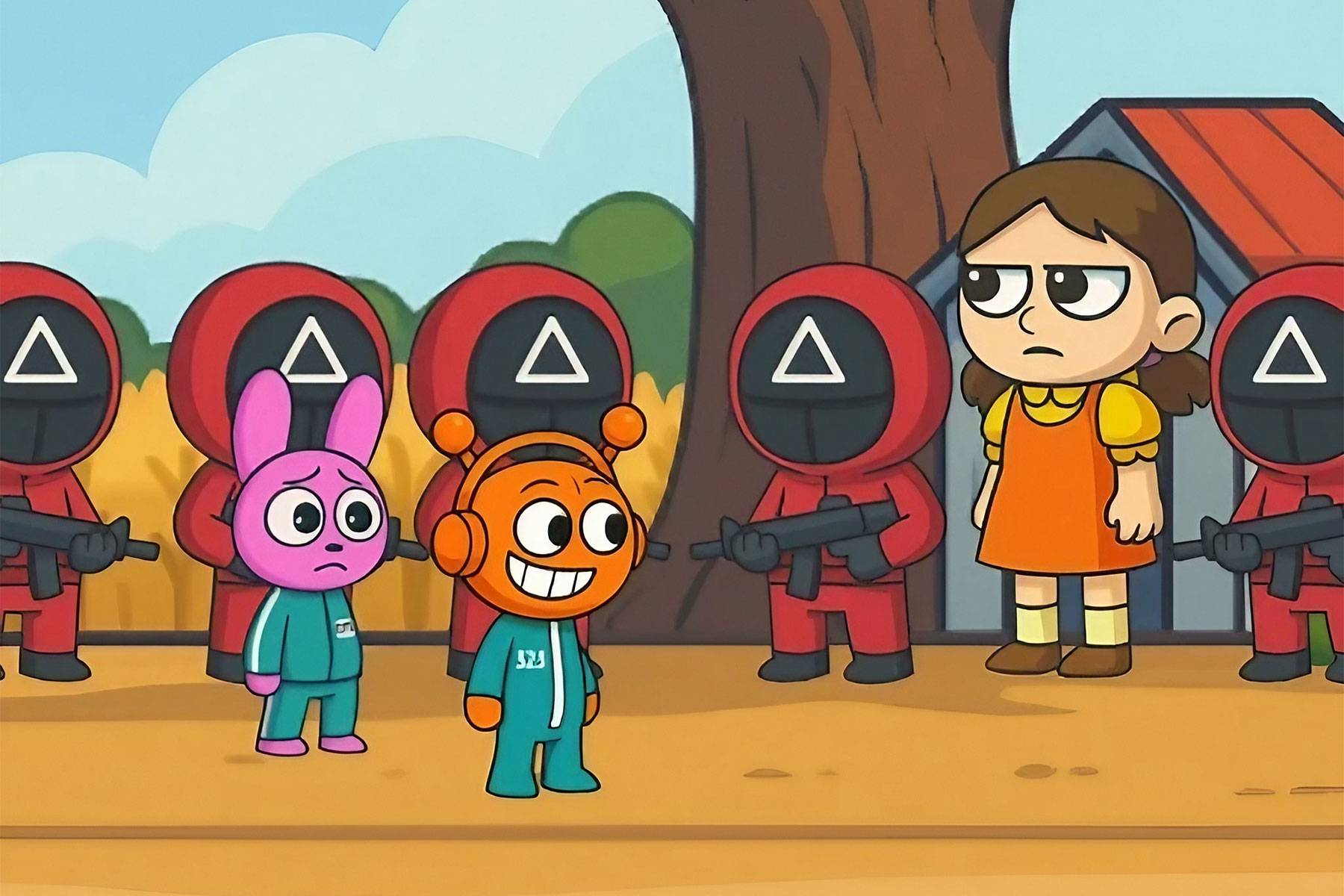 Sprunki Squid Gaming