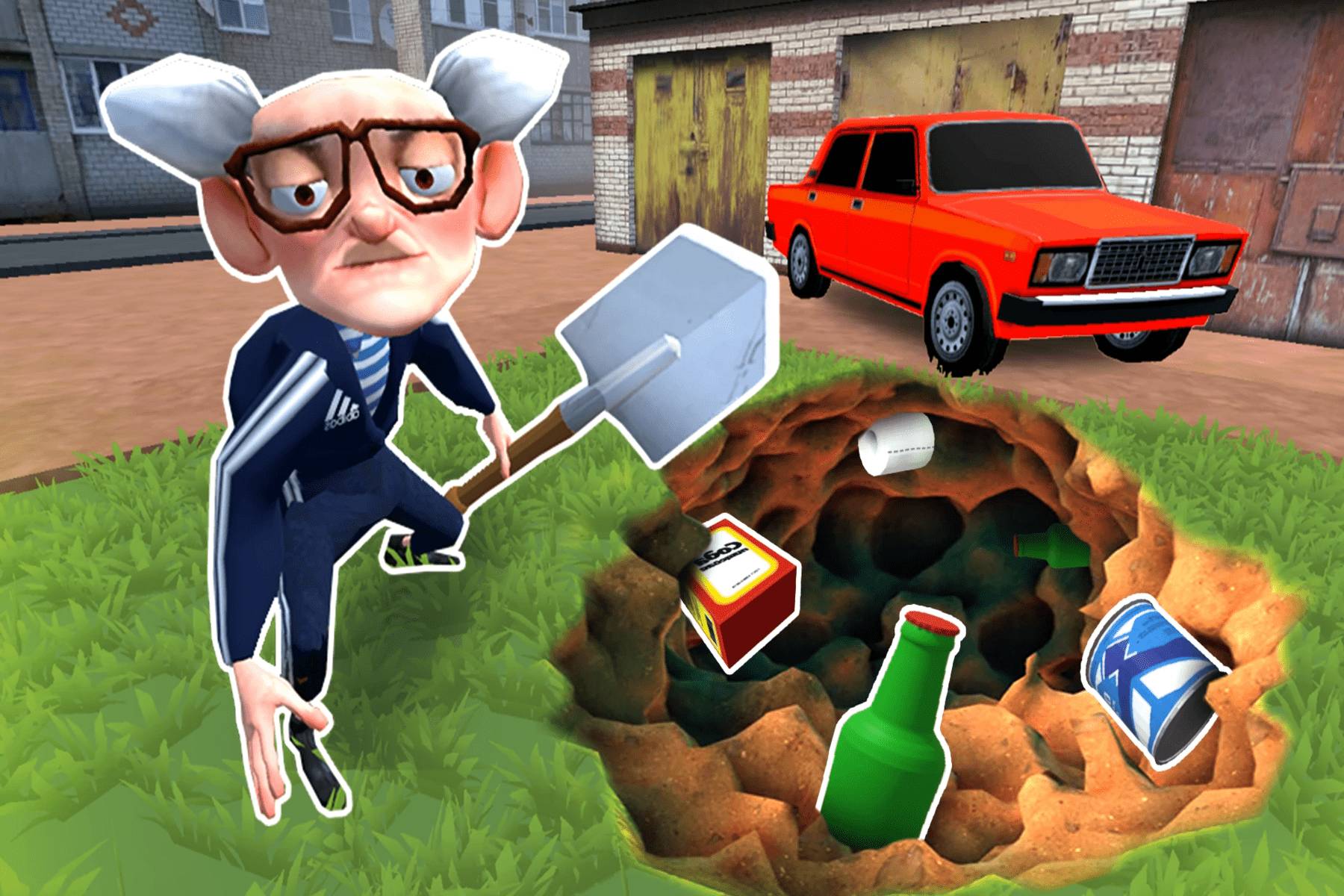 Dig a hole in Russia