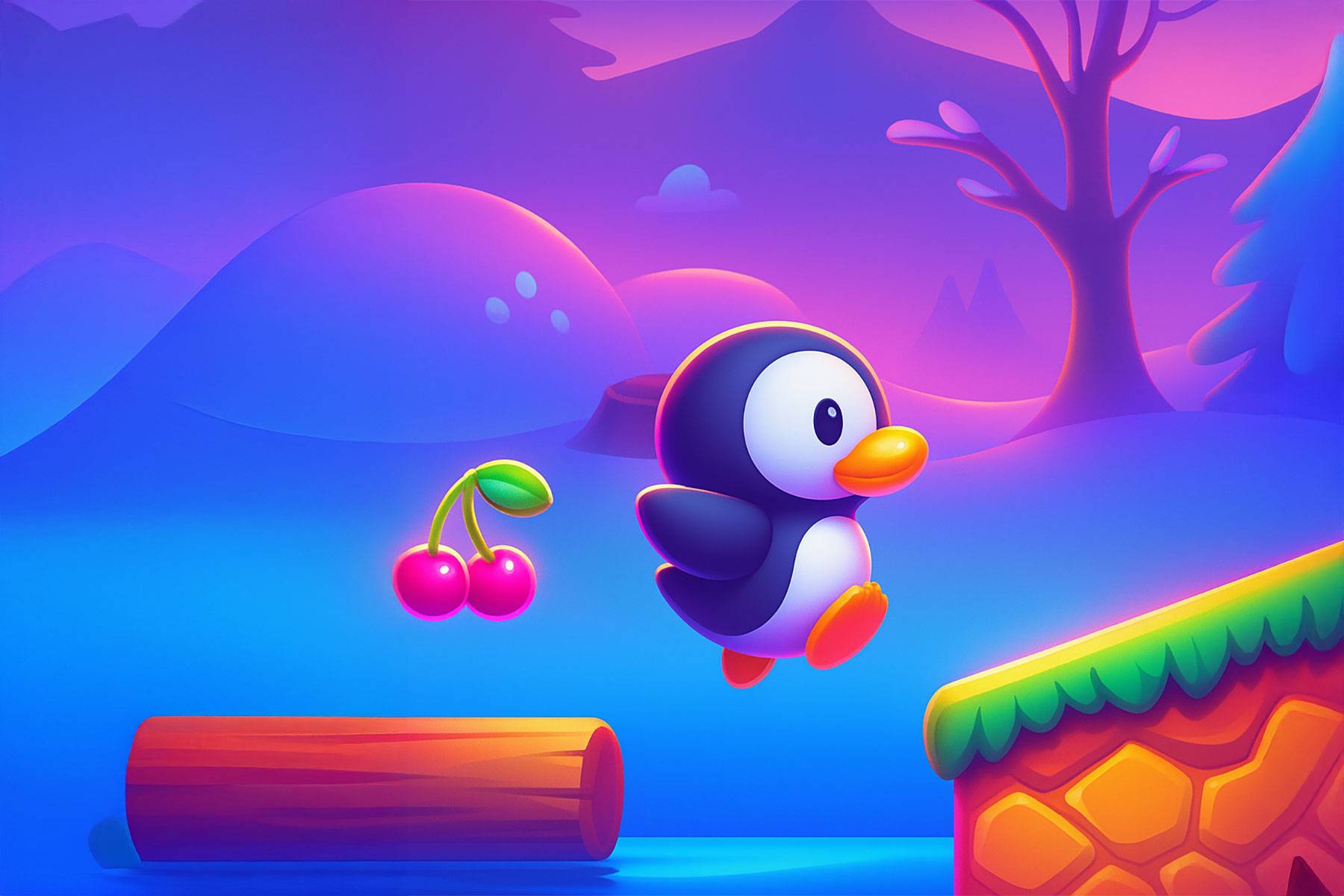Penguin Escape Dash: Arctic Adventure Run