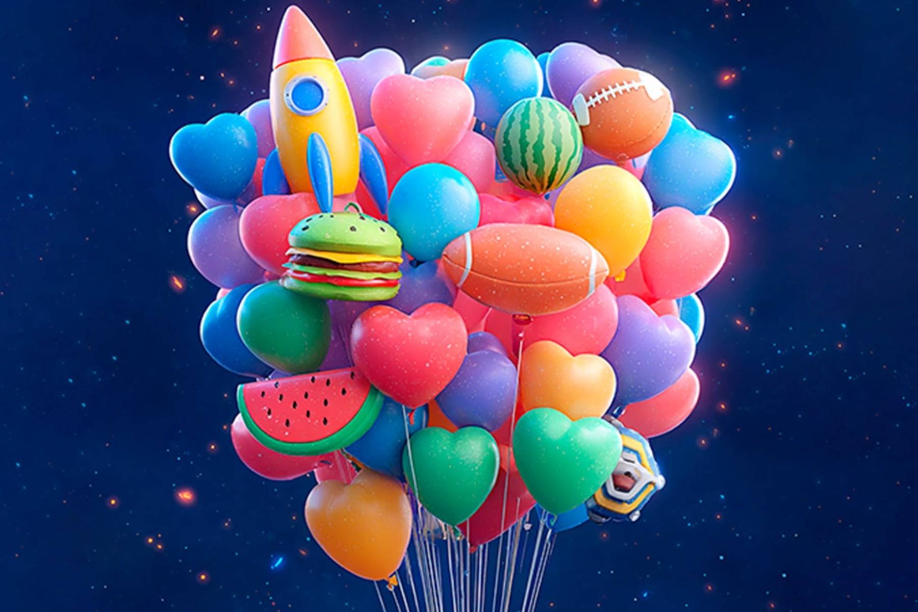 Merge 3D - Match 3 Balloons