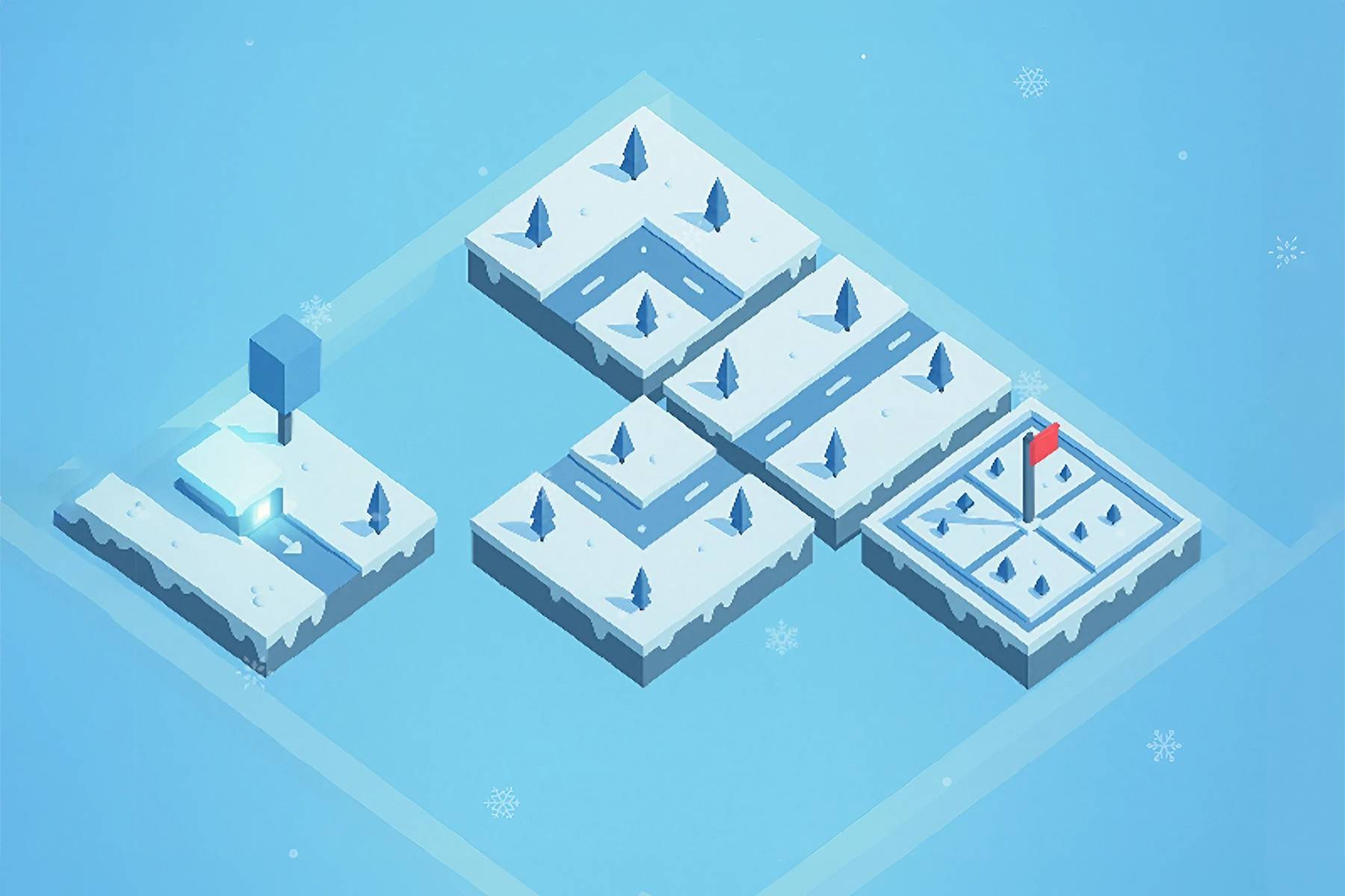 Arctic Path Puzzle