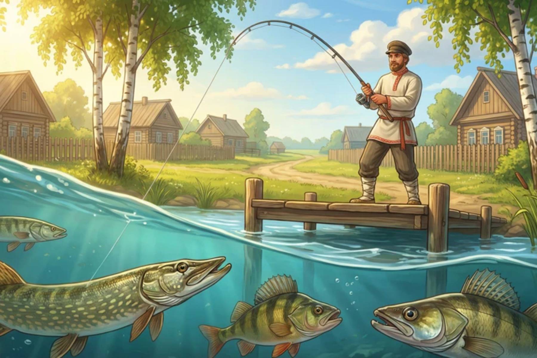 Fishing the Russian Way