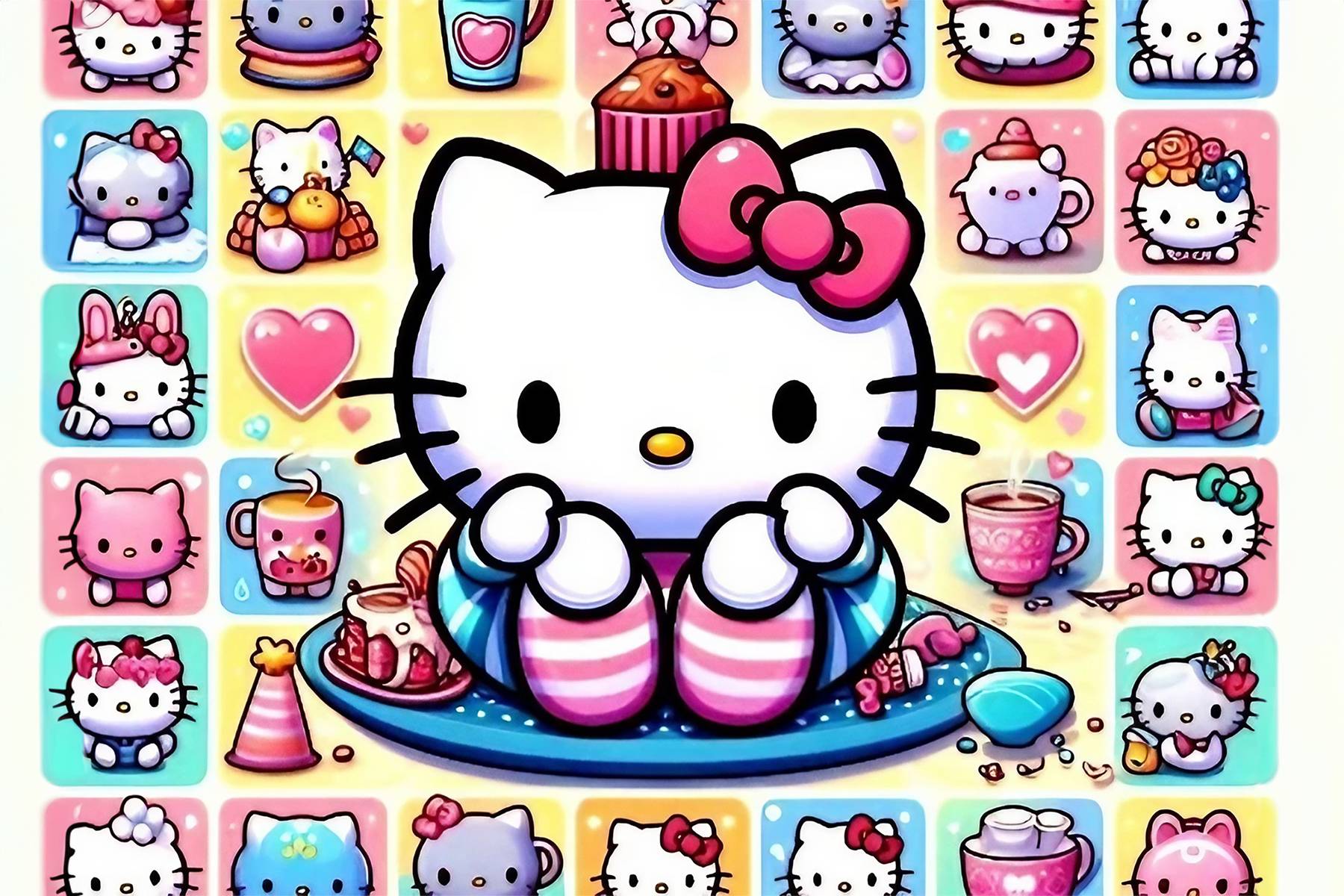 Cute Kitty Memory Challenge