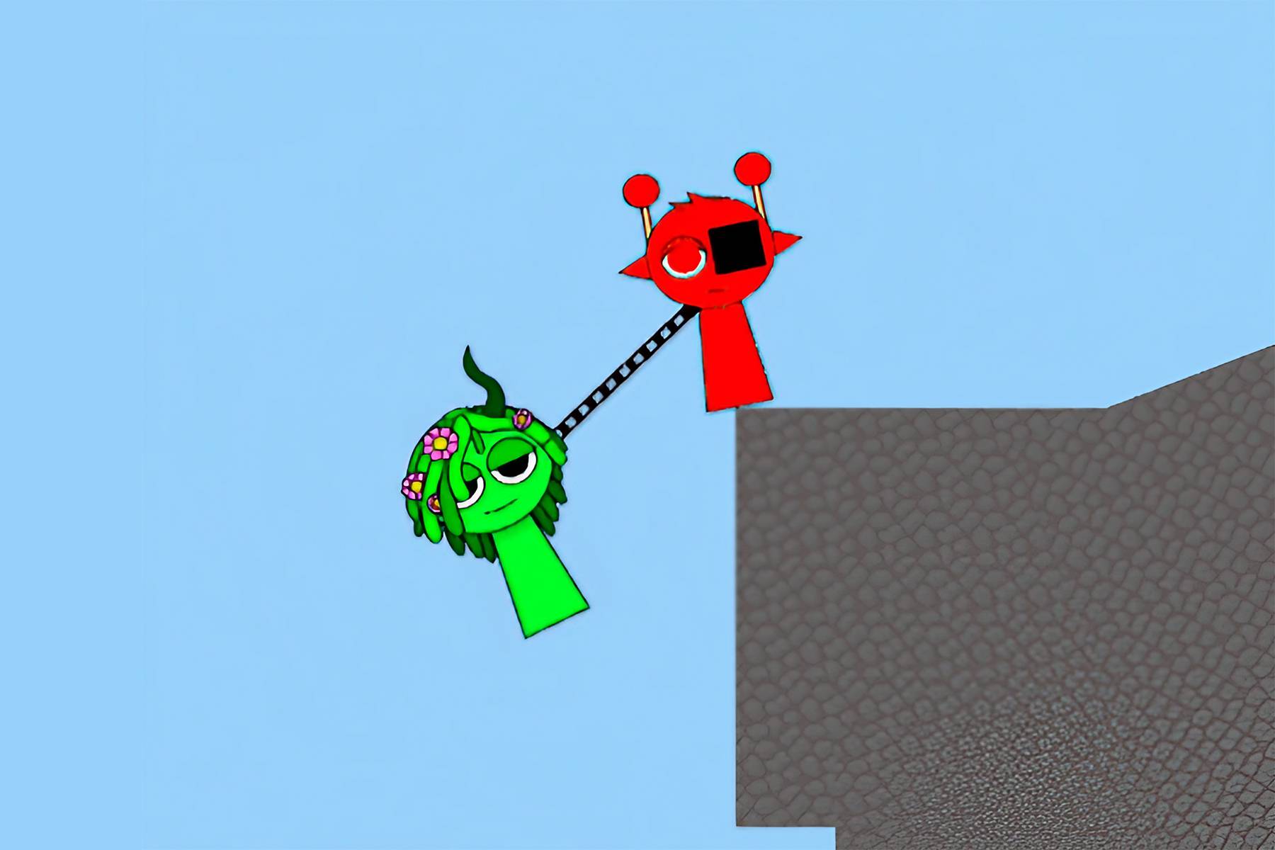 Sprunki Chained Together