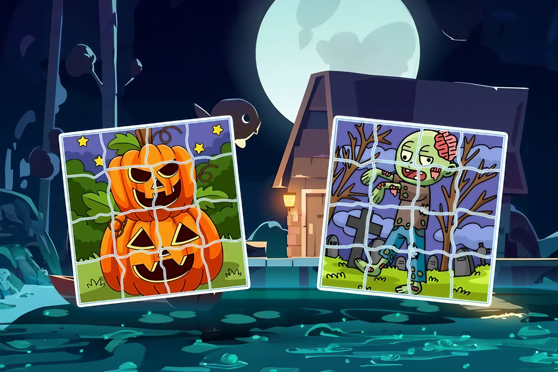 Torn Pics Jigsaw Halloween