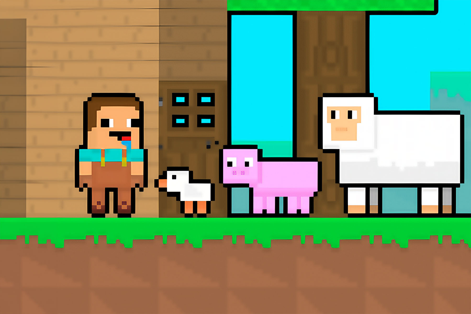 Farmer Noob Super Hero