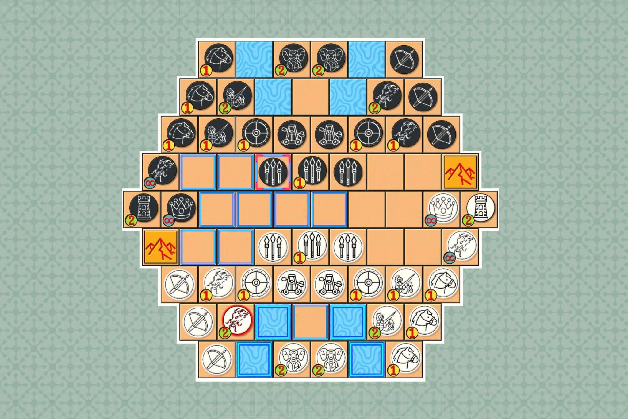 Cyvasse: Chess ice and flame