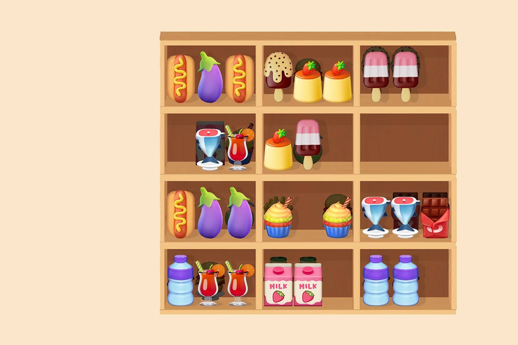 Goods Triple Sort 3D